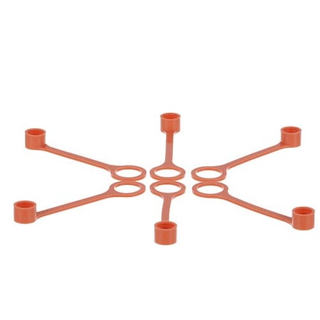 Allpoints Cap, Blow-Off , 6 Pk, Ansul, Rubber 1291237